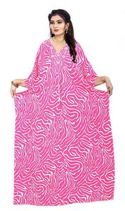 Vente chaude de haute qualité africaine de grande taille en vrac soie imprimé caftans de luxe de marque soie femmes africaines vêtements - Product Image 2
