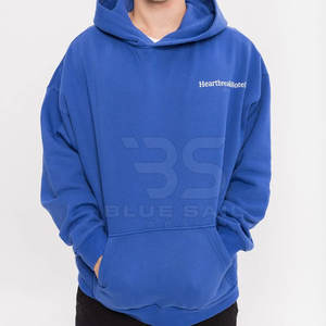 Servicio OEM, Sudaderas con Estampado Puff para Hombre al por Mayor, Sudaderas Ligeras de Color Sólido con Estampado Puff - Product Image 3