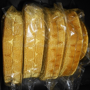 <b>Gold</b> Mylar Braid <b>Trim</b> Officer Uniform Vestment Fancy Costume - Product Image 4