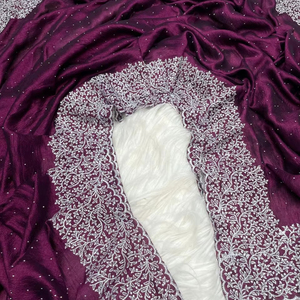 Boutique India más vendido elegante Saree Vichitra tela de seda bordado Jari trabajo exclusivo étnico Saree desgaste - Product Image 1