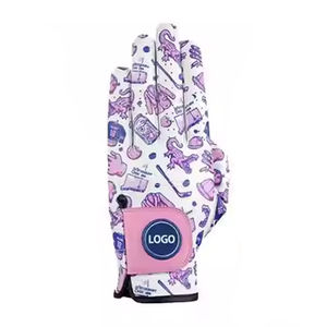 Guantes de golf de calidad superior más vendidos para uso profesional Guantes de golf de piel de oveja con impresión personalizada para gimnasio a precio mayorista - Product Image 5