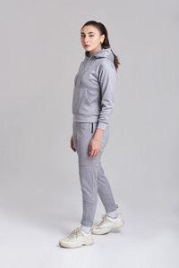 Fabricante de fábrica Precio bajo Mujeres Chándal Logotipo privado Venta al por mayor Mujeres Moda Conjuntos de dos piezas - Product Image 2