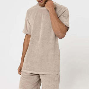 Nueva colección de pantalones cortos de gimnasio de alta calidad para hombre, camiseta de secado rápido, pantalones cortos de Fitness, logotipo personalizable, cuello redondo, manga corta - Product Image 4