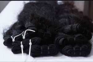 Extensions de cheveux brésiliens vierges de qualité supérieure 15A, double trame, ondulées, sans perte, sans nœuds, cuticules alignées, fournisseurs de cheveux humains - Product Image 2