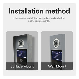Caméra de <span class=keywords><strong>sonnette</strong></span> vidéo IP Bcom pour système d'interphone vidéo de contrôle d'accès pour immeuble multi-appartements - Product Image 3