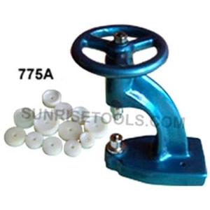 Máquina de montaje de vidrio tipo robour con 12 troqueles de nailon herramientas de fabricación de joyas - Product Image 1