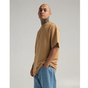 Camiseta anti-pilling de alta calidad, manga corta de ajuste Regular para hombres, camiseta de manga corta con estampado informal de algodón 100% para hombres - Product Image 4