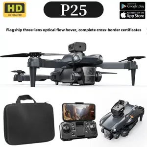 โดรนสี่ใบพัดพับได้ระดับเริ่มต้นกล้อง HD WiFi FPV RC คู่5-15กม. บันทึกวิดีโอระยะการส่งภาพ - Product Image 1