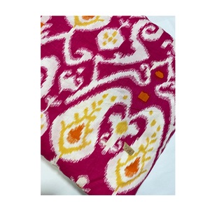 High on Demand Lightweight Cotton Floral Print Fabric for Boys Apparel Uniform Textile Raw Material From Indian Supplier - Product Image 1