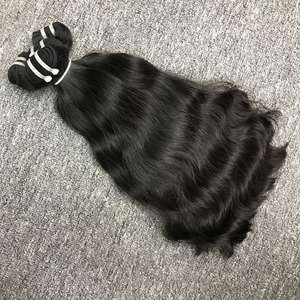 เครื่องต่อผมมนุษย์แบบคลื่นธรรมชาติผมคนแท้100% เวียดนามแบบสองสีใช้ได้กับทุกสี - Product Image 6