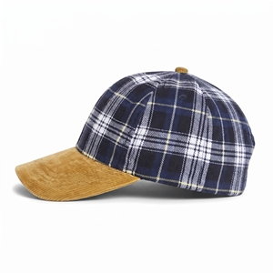 Gorra de Béisbol Personalizada con Logotipo Serigrafiado, de Lona Transpirable e Impermeable, de 6 Paneles, con Visera de Dos Tonos en Contraste - Product Image 2