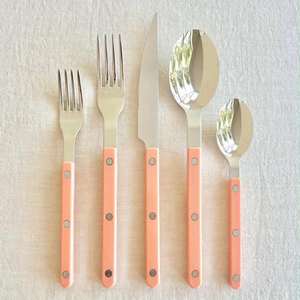 5 pièces ensemble de couverts de Style américain Unique excellente qualité Design Vintage ensemble de couverts forgés à la main en acier inoxydable - Product Image 1