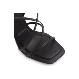 Sandali con zeppa neri da donna Aldo Amilia con cinturini, taglia 7, punta aperta, allacciati, alla moda, con soletta in TPU - Product Image 5