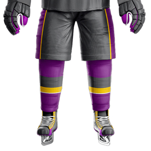 Ensemble de pantalon et de maillot de hockey sur glace respirant en polyester 100% de qualité supérieure, pour hommes adultes, service OEM, prix de gros avec OEM ODM - Product Image 2