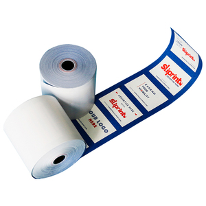 <strong>Blue</strong> Color Printing 80x80mm 57x40mm Cash Register <strong>Roll</strong> <strong>Paper</strong> - Product Image 1