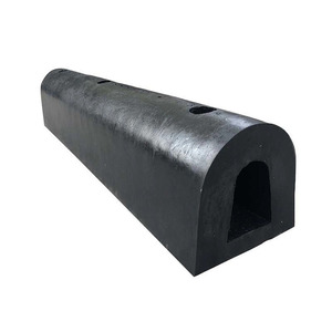 Wesure Safety Heavy Duty <b>D</b>-Type Rubber Dock Bumper <b>Model</b> S1601 Black Energy Absorbing 1000x100x95mm 9kg for Boat & Dock - Product Image 3