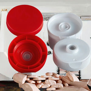 Tapón Flip Top de Cierre Suave Antiderrames con Válvula de Silicona, Botellas y Frascos de Plástico de 100 ml para Envasado de Cremas, Marca BK - Product Image 2