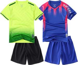 Lot de 2 maillots de football unisexes en polyester à séchage rapide et short de football avec caractéristiques rétro avec le nom de l'équipe «Mexico» - Product Image 2