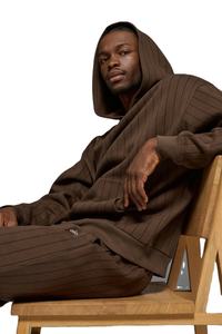 Conjunto Deportivo de Felpa Acanalado Unisex Personalizado, Sudadera con Capucha y Pantalones Jogger, Venta al por Mayor B2B, Ropa Urbana, OEM, Marca Privada, Proveedor Estadounidense, al por Mayor - Product Image 4