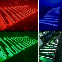 Barre LED linéaire stroboscopique extérieure 450W IP65 RGB+Blanc avec mappage de pixels, éclairage de scène DMX512 pour concerts et événements