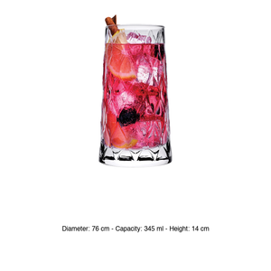 Vaso para Refrescos Pasabahce Leafy 34.5 cl, Artículos de Bar para Restaurantes, Suministros para Hoteles, Venta al por Mayor - Product Image 3