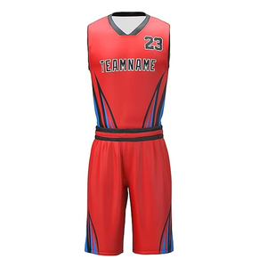 Uniforme de Baloncesto Personalizado de Alta Calidad 100% Poliéster, Uniforme Deportivo de Baloncesto sin Mangas para Exteriores - Product Image 2