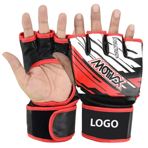 Gants de boxe MMA professionnels en gros 2024, gants de grappling en cuir de haute qualité, logo personnalisé, gants en PU, gants, gants, gants - Product Image 6