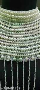 เดรสปาร์ตี้กลางคืนผ้าโปร่งบางกันไฟฟ้าสถิตสำหรับผู้หญิงเสื้อคลุมลูกปัดปักคริสตัลตกแต่งระบายอากาศได้ดี - Product Image 6