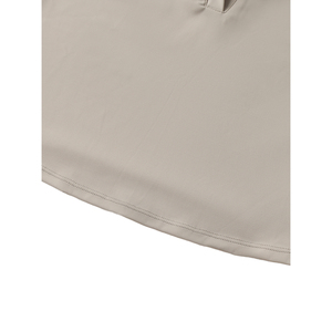 เสื้อครอปคอวีผ้าบางน้ำหนักเบา - Product Image 5