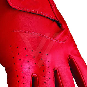 Gants de golf en cuir véritable de qualité supérieure pour hommes, antidérapants et avec sangle de poignet réglable - Product Image 6
