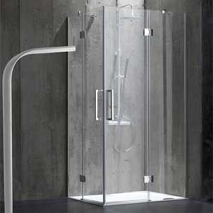 Cabine de douche Lion 70X100, verre 6 mm sans cadre, rideaux de douche élégants - Product Image 3