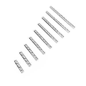 Kit ortopédico veterinario de acero inoxidable: 100 placas tubulares de 35 mm y 100 tornillos corticales de 35 mm - Product Image 1