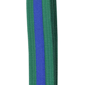 Ceinture de BJJ de haute qualité au design professionnel, 100% coton/polyester, couleur et taille personnalisables, pour les arts martiaux, fabriquée au Pakistan - Product Image 3