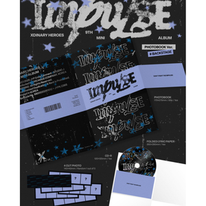 Xdinary-Heroes - IMPULSE มินิอัลบั้มชุดที่ 9 ฉบับโฟโต้บุ๊ค (BACKSTAGE / Band of Outsiders / Set) - Product Image 4