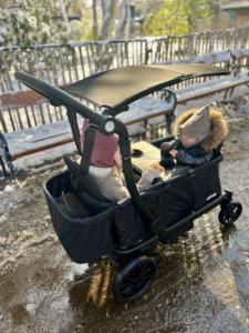 KETTLER COMPACT Vagón plegable para niños Ligero, carro de mano que ahorra espacio con toldo - Product Image 6