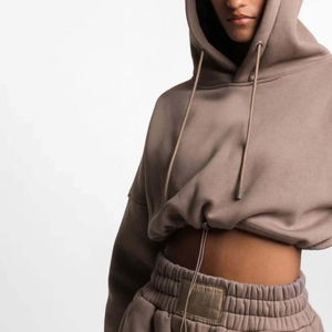 2025 hommes hiver grande taille à capuche séchage rapide respirant coton survêtement solide rouge ensembles avec Logo personnalisé OEM entretenu - Product Image 3