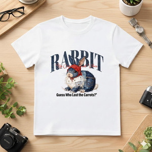 T-Shirt Unisex Casual di Alta Qualità 210GSM 100% Cotone Taglia 2XL con Molteplici Metodi di Stampa Disponibili (Modello Rose) - Product Image 1