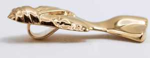 D'VINS JEWELS - Colgante de Diamante Cultivado en Laboratorio, Chapado en Oro de 14K, Estilo Hip Hop Unisex, Regalo - Product Image 3