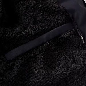 Chaqueta acolchada de lona de diseñador pesado para hombre, chaqueta acolchada de gran tamaño con cuello levantado y capucha, estilo burbuja brillante, aspecto callejero - Product Image 4