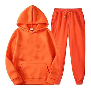 New Men Customized <b>Distressed</b> Pullover Tracksuit 100% Cotton French Terry Clothing Manufacture Factory Direct Supply Custom Logo - Product Image 4
