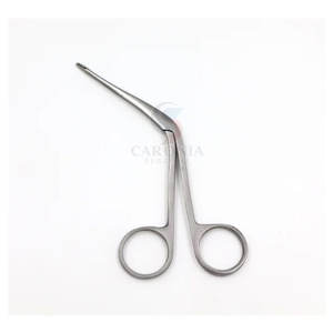 Fórceps aurales de mandíbula lisa de acero inoxidable de la mejor calidad, instrumentos médicos quirúrgicos de 70mm para médicos profesionales - Product Image 3