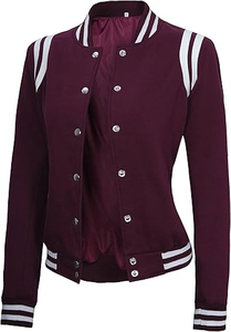 Chaqueta Deportiva Vintage de Diseño Nuevo y Más Vendida, Chaqueta Universitaria para Mujer, Talla Grande, Al Por Mayor, Piel de Oveja Teñida de Alta Calidad - Product Image 2