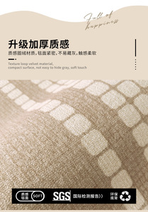 Thiết Kế Hiện Đại Vòng Cọc In Thảm Dễ Dàng Làm Sạch Máy Làm Chống-Trượt Vòng Cọc Á Hậu Thảm Cho Lối Vào/Nhà Bếp/Hành Lang - Product Image 6