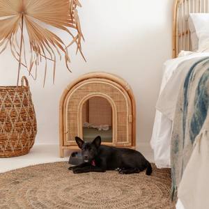 Cozy Home บ้านสำหรับสุนัขและแมว,บ้านสุนัขหวายสัตว์บ้านสัตว์เลี้ยงเฟอร์นิเจอร์ขายส่ง - Product Image 2