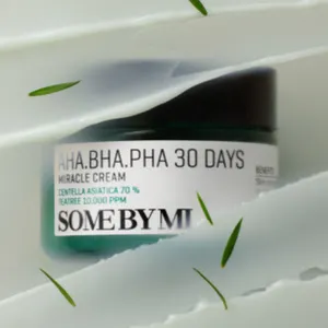 SOME BY MI AHA BHA PHA 30 Days Miracle Cream Skin Calming Soothing Moisturizing Face Cream Original Korean Skincare 60ml