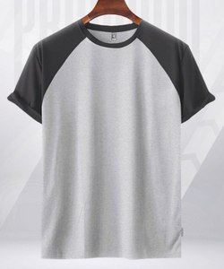 เสื้อยืดผู้ชายผ้าฝ้าย100% พรีเมี่ยมคุณภาพ180 GSM เสื้อผ้าแนวสตรีทเสื้อแขนสั้นสไตล์แร็กแลนมีหลายสีให้เลือกทรงพอดีตัว - Product Image 6