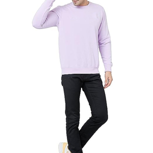 Sweat-shirt à capuche uni avec logo personnalisé, coupe classique pour homme, 100% coton, sweat-shirt d'hiver de haute qualité - Product Image 5