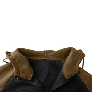 Sweat à capuche zippé surdimensionné et épais personnalisé, brodé Spiderman, avec fermeture éclair intégrale et double capuche pour homme - Product Image 5