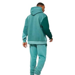Bulk Wholesale Blank Pullover Hoodies Sweatpants Sets <b>Men's</b> Sports <b>Thermal</b> Jogger Sweat Suit 2 Piece Track Suits OEM Service - Product Image 2