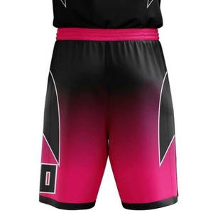 Camiseta de baloncesto reversible personalizada, uniforme para hombre, pantalones cortos sublimados transpirables, diseño de panel de talla grande para adultos - Product Image 6